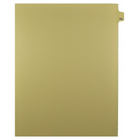 Mark Maker – Onglets séparateurs juridiques beiges, 1/25 onglets, format lettre, sans trous, numéro 152, 25/paquet-Onglets séparateurs beiges, 1/25 onglets