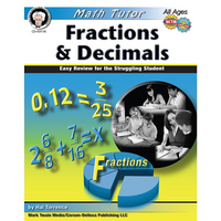 Livre numérique : Mark Twain - 404146-EB, Math Tutor: Fractions and Decimals, 4e à 8e année-Vous recevrez deux courriels : le premier confirmant la totalité de votre commande et le second comportant un lien de téléchargement. Vous pourrez utiliser le lien de téléchargement immédiatement ou plus tard, comme vous le voulez.