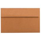 JAM Paper A10 Invitation Envelopes, 6 x 9.5, Brown Kraft Paper Bag Recycled, 250 Pack (LEKR850H)-Brown Kraft paper bag recycled envelope