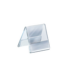 Azar Displays Two Sided Nameplate, 10 Pack (192813)-Acrylic