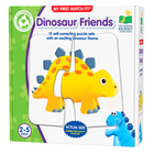 University Games - The Learning Journey My First: Dino Friends - Puzzle d’Association Des Dinosaures Pour Tout-Petits - Puzzle De Préapprentissage Des Dinosaures - Puzzle De Reconnaissance Des Dinosaures Pour Enfants En Maternelle-Introduit des compétences clés en résolution de problèmes