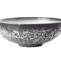Maxwell & Williams Granite Coupe Bowl - 6" - Black - 8 Pack-Dinnerware
