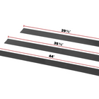 WeatherTech - Améliore l’adhérence dans les escaliers avec StairEdge - 29.5 po - Noir - Paquet de 5-Il est facile à installer et peut être découpé pour s’adapter parfaitement à chaque espace.