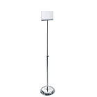 Azar Displays – Porte-affiche en acrylique de 5,5 x 7 po avec support, transparent (300830)-À utiliser devant des magasins, devant des stands d’exposition et plus en encore