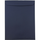 JAM Paper - Enveloppes pour catalogue à extrémité ouverte - 10 x 13 - bleu marine - paquet de 25-Couleur: Bleu Marine