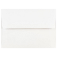JAM Paper A7 Invitation Envelopes, 5.25 x 7.25, White, 100 Pack-Invitation Envelope