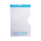 Austin House Passport Sleeve with RFID Protection-RFID blocking technology can help shielding against data theft from cards with electronic chips