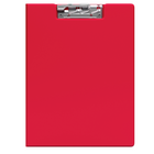 Davis Group Planchette a pince indispensable a levier Lettre, paquet de 10 – Rouge-Rouge