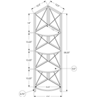 Monarch Specialties - 3645 60 po H Etagere - Espresso/Metal Noir En Coin-Assemblage requis: instructions illustrées et tout le matériel sont fournis pour la commodité (des outils supplémentaires peuvent être nécessaires)