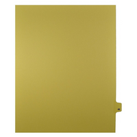 Mark Maker – Onglets séparateurs juridiques beiges, 1/25 onglets, format lettre, sans trous, numéro 46, 25/paquet-Onglets séparateurs beiges, 1/25 onglets