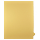 Mark Maker Legal Tabs - Letter Size - Buff - 1/25th cut - 25 tabs per package - 5 packages Pack - Number 98-Buff Single Tabs