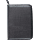 Agenda de jour non daté rechargeable en vinyle Fresno Day-Timer - noir - de bureau - 5 1/2 po x 8 1/2 po - bilingue-Format des pages :  5 1/2 po x 8 1/2 po