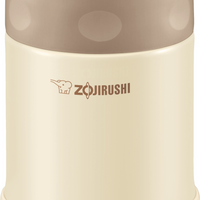 Pot alimentaire isotherme Zojirushi SW-EAE - 12 onces - Crème-12oz bocal à lunch isotherme sous vide