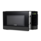 Commercial Chef - Four à micro-ondes de comptoir de 1,1 pi³ et 1 000 W - Noir-Caractéristiques impressionnantes : En ce qui concerne les fours à micro-ondes de comptoir, notre cuisinière à micro-ondes en acier inoxydable est supérieure avec 1000 watts de puissance, un bouton-poussoir pratique, un plateau tournant et une capacité de 1,1 pied cube.