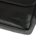 The Rolling Stones Flashpoint Collection Textured Polyester Crossbody Bag - Black-Ballistic polyester crossbody with flap closure and discreet The Rolling Stones details