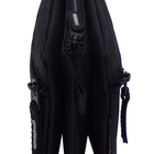 Trousse triple Tech Gear, noir-Matériau noir comme du jais