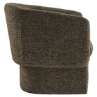 Modway - Muse Tissu Boucle Chaise d’accent en tonneau - Antique-Siège rembourré