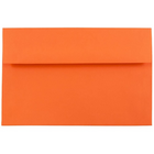 JAM Paper Enveloppes A8 en papier recyclé orange, 250/paquet-Enveloppe en papier recyclé orange