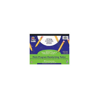 Pacon Zaner-bloser D'nealian Papier pour tablette d'écriture manuscrite multi-programmes, Grades 1re-2e, 10 1/2" x 8"-Conforme aux programmes d'écriture manuscrite D'Nealian™ Grade 1 et Zaner-Bloser™ Grade 2
