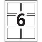 Avery Convention Style Laser/Inkjet Name Badge Kit - 3" x 4" - 50 Pack-Flexible Holder (PVC Free)