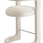 Modway - Winslow Performance Velvet Tabouret de comptoir - Alabaste-Entièrement assemblé