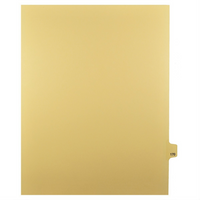 Mark Maker Legal Tabs - Letter Size - Buff - 1/25th cut - 25 tabs per package - 5 packages Pack - Number 170-Buff Single Tabs