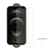 AXS - ARMORGlass Pro Protecteur d'ecran avec plateau d'installation pour Apple iPhone 12 Pro-Surface dure 9H
