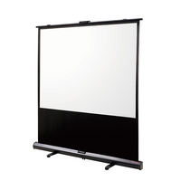 Grandview 92" Diagonal Pull Up Projector Screen, 16:9 (CB-UX92)-Self-supporting projector arms