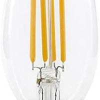 Northern Stars - DEL Ampoule LE-4B10/860 6000K 120V 4W E12 400 to 40W - Claire - Paquet de 2-Claire