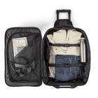 Bugatti Outland 23.5" Softside Carry-on Luggage - Black-Signature lined interior with practical pockets and 2 full-width tightening straps to keep your items organized and in place