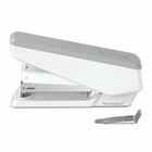 Agrafeuse antimicrobienne Fellowes LX850 EasyPress pleine bande - Blanc-Extracteur d'agrafes amovible intégré
