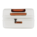Champs Vintage II 24" Luggage Case - Ivory-USB-Charging Port on 20"