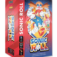 Kess - Sonic Roll Jeu De Société -Incarnez des héros légendaires : Jouez en tant que Sonic, Tails, Knuckles et d’autres alliés emblématiques.