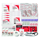 First Aid Central - Remplissage pour Trousse de premiers soins règlementaire CSA - Type 2 - De Base - Moyenne-Emballé dans un sac en plastique étanche refermable avec le logo bilingue de trousse de premiers soins.