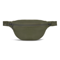 Champs Onyx Leather Waist-Pack - Khaki-CHAMPS Onyx Collection Waist Pack
