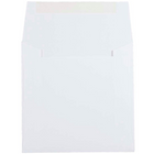 JAM Paper Enveloppes, 5,5 x 5,5 (po), blanches, 250/paquet-Intérieur vierge où écrire un mot personnalisé