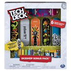 Tech Deck - Pack bonus Skate Shop - Couleurs assorties-Le coffret Sk8shop Bonus Pack comprend 6 skates (les styles peuvent varier). Collectionnez toute la série (chaque modèle est vendu séparément).