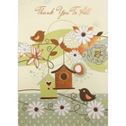 Rosedale – Cartes de souhaits et enveloppes « Thank You To All » 5 x 7 po, 12/paquet (17776)-Imprimé sur du papier cartonné non couché de haute qualité