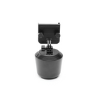 WeatherTech CupFone Two View - Universal - Black-Cell phone holder for your car, truck, or SUV - or on-the-go in boats, golf carts, and utility vehicles