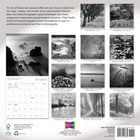 Sellers Publishing Inc. 2026 Wall Calendar - Zen of Nature - English-Bonus September - December 2025 calendar spread 