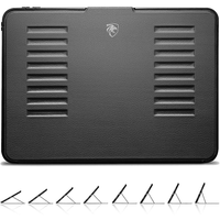 Zugu - Etui Prodigy X pour iPad Air (2019) de 10,5 po - noir-étui folio magnétique