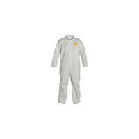 Dupont – Combinaison de protection personnelle, NexGen, fermeture à glissière à l’avant, col, 2TG, 12/paquet (NG120S2XL)-Matériau : Microporeux/Microporeux