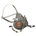 3M - Respirateur reutilisable à demi-masque - grand-Homologue par le NIOSH pour les systemes d'epuration d'air à pression negative et les systemes à deux arrivees d'air