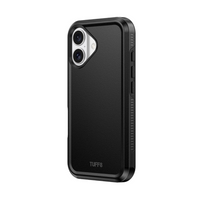 TUFF8 - iPhone 16 Plus -  Impact Dual-layer Rugged Case-Protection double couche : Composé d'un étui intérieur souple et malléable et d'une couverture rigide pour créer une défense robuste contre les chutes et les chocs accidentels.