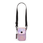 Collection Blackpink Briller Sur - Sac pour Téléphone et Petits Accessoires-Rose (MOB9110BP)-Matériau rose lustré aux reflets prismatiques pour un look futuriste