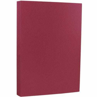 JAM Paper - Papier cartonné mat légal - 80 lb - 8,5 po x 14 po - Bakri Framboise, paquet de 50-Couleur : Bakri Framboise