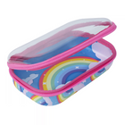 Zipit Clear Top Storage Box - Rainbow-5