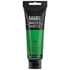 Liquitex Basics Acrylic Paint 1046312, Light Green Permanent, 118 mL Tube-Formulated with fine art pigments artist can depend on.