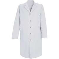 Red Kap Lab Coats, Poly-Cotton, 38, White - 2 Pack-Colour: White