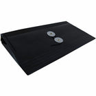JAM Paper - Enveloppes en plastique avec fermeture à bouton et à cordon #10 Livret d'affaires - 5.25" x 10" - Noir - Paquet de 12-Quantité : 12 par paquet